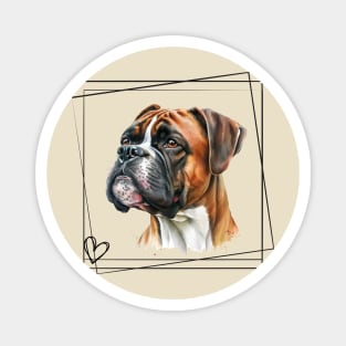 Love my Boxer Magnet